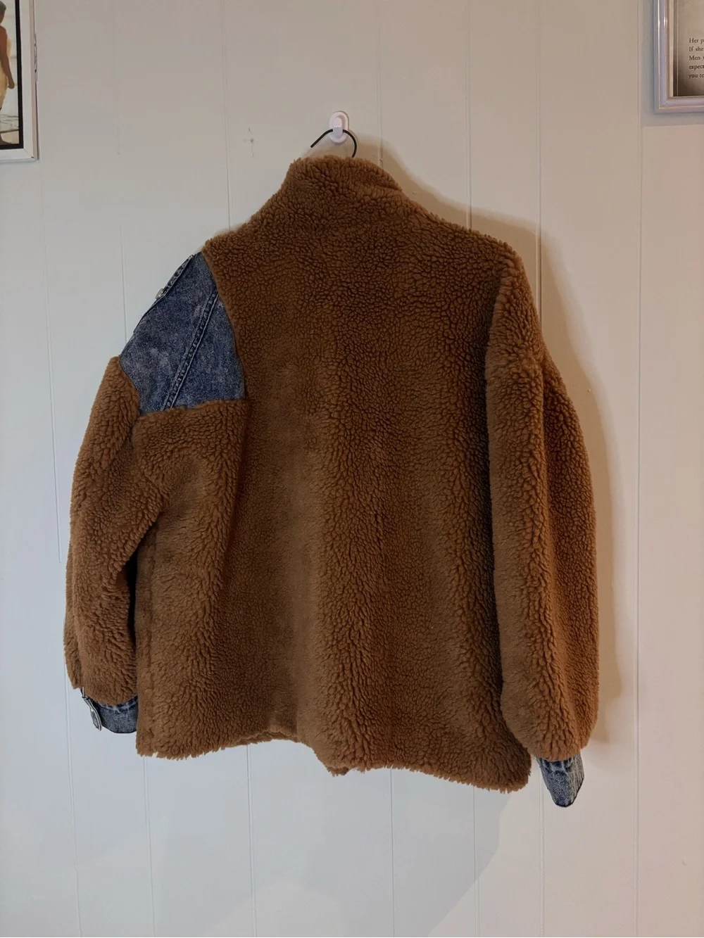 Blank NYC Under Wraps Sherpa Jacket small - Picture 5 of 6